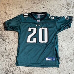 Vintage 90s Bryan Dawkins Green Eagles Jersey
